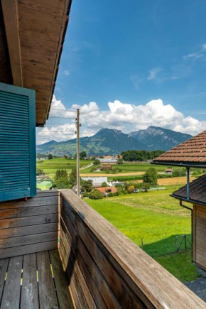 Chalet In The Countryside Kitchen Parking Lot Spiez